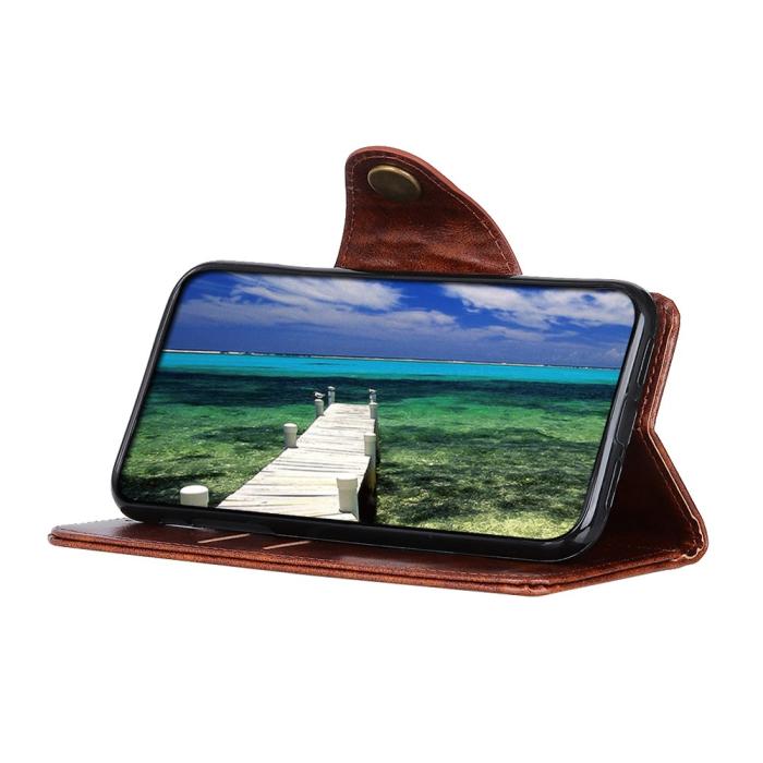 Bild 5, KHAZNEH Xiaomi Redmi Note 11 Pro 5G Fodral Vintage Brun