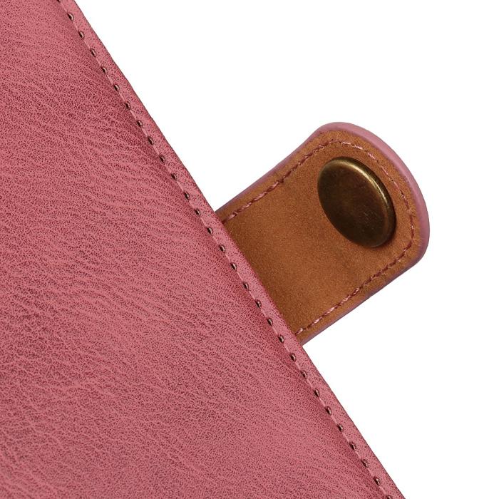 Bild 6, KHAZNEH iPhone 16 Fodral Läder Rosa