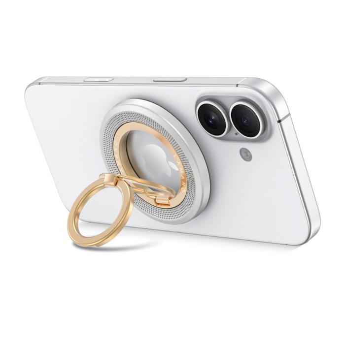 Bild 3, Tech-Protect Magnetisk MagSafe Ringhållare Lamano Grå / Guld