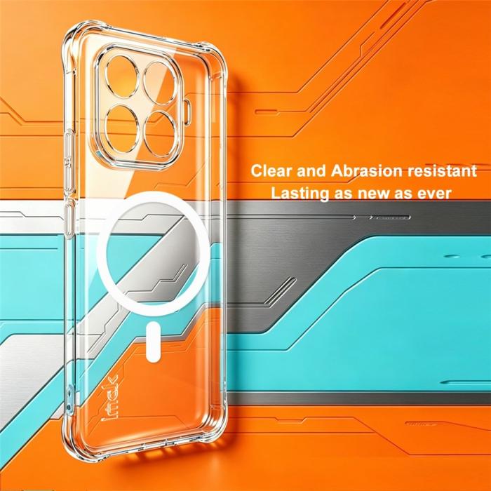 Bild 3, IMAK Xiaomi 17T Pro Skal MagSafe Shockproof Transparent