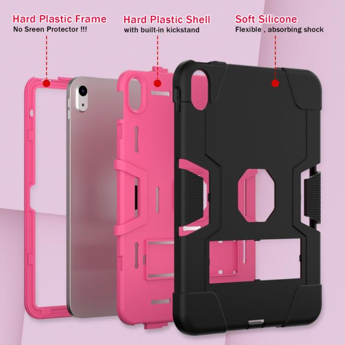 Bild 2, iPad 11 2025 / 10.9 2022 Shockproof Hybrid Skal Med Kickstand
