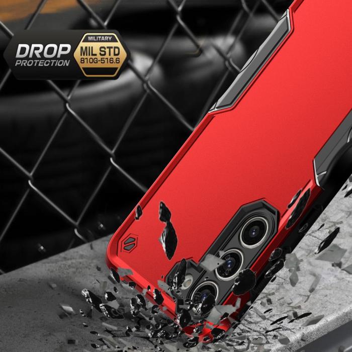 Bild 2, Samsung Galaxy S24 Skal Rugged Shockproof Hybrid Blå