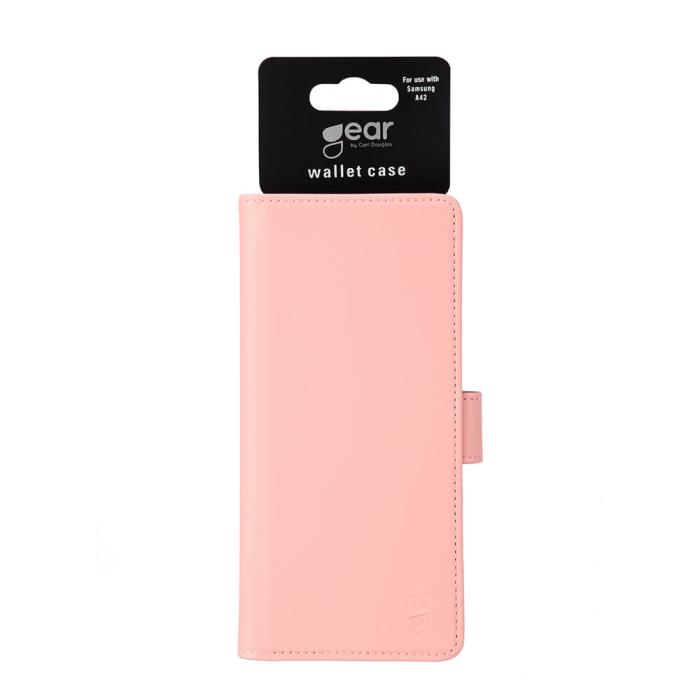 Bild 2, GEAR Samsung Galaxy A42 Fodral Läder Rosa
