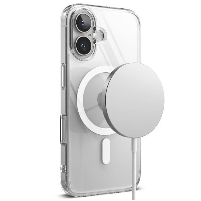 Bild 4, Ringke iPhone 16 Skal MagSafe Fusion Transparent