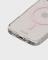 holdit iPhone 16 Mobilskal MagSafe Rosa/Transparent