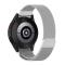 Tech-Protect Milanese Loop Metall Armband Galaxy Watch 4/5/5 Pro/6/7/FE Silver