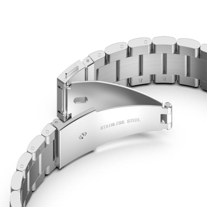 Bild 2, Tech-Protect Galaxy Watch 4/5/5 Pro/6/7/FE Armband Stainless Silver