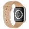 Apple Watch 38/40/41 mm Silikon Armband (M/L) Valnöt