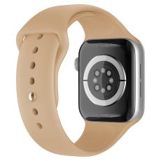 Apple Watch 38/40/41 mm Silikon Armband (M/L) Valnöt