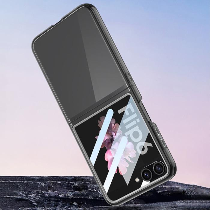 Bild 3, GKK Galaxy Z Flip 6 / 7 FE Skal Hybrid Tonad Svart