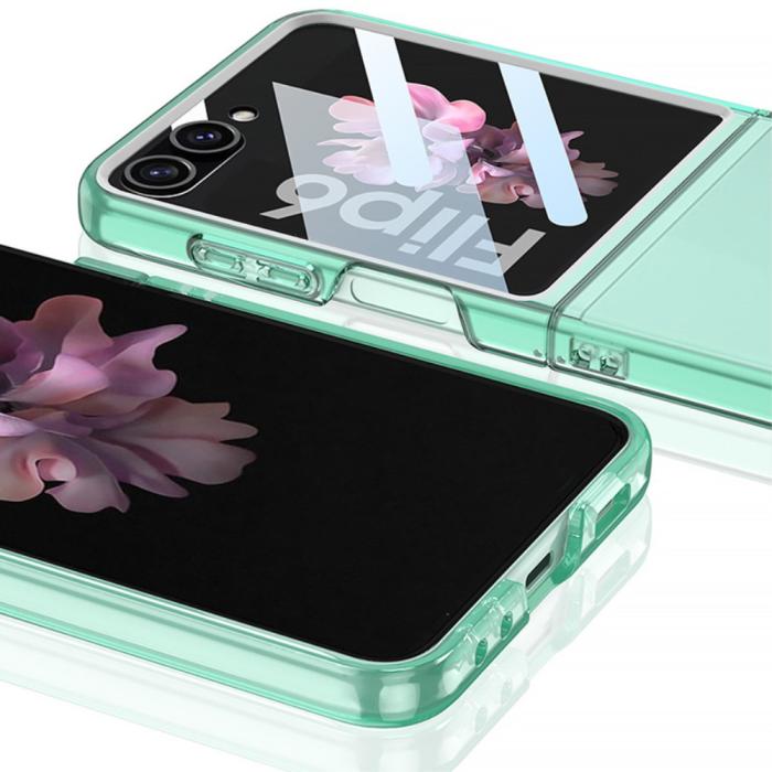 Bild 6, GKK Galaxy Z Flip 6 / 7 FE Skal Hybrid Tonad Svart