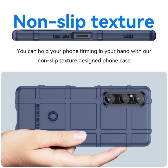 Bild 4, Sony Xperia 1 V Skal TPU Robust Blå