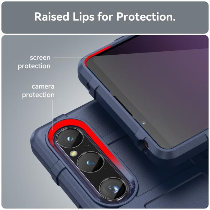 Bild 6, Sony Xperia 1 V Skal TPU Robust Blå