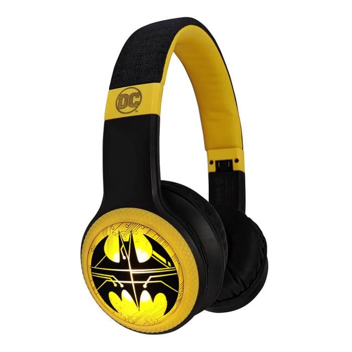 Bild 3, Batman LED Trådlösa On-Ear Hörlurar