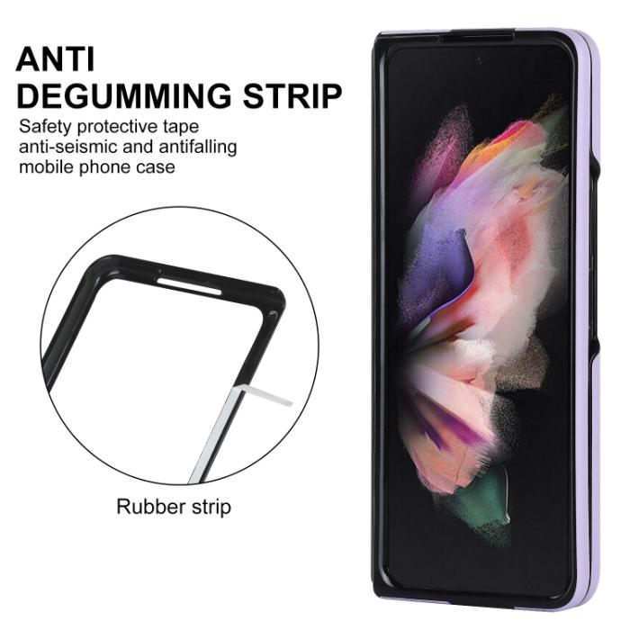 Bild 3, Galaxy Z Fold 3 Skal Diamond Lila