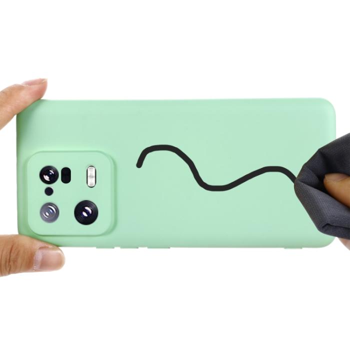 Bild 4, Xiaomi 13 Pro 5G Skal Liquid Silikon Grön