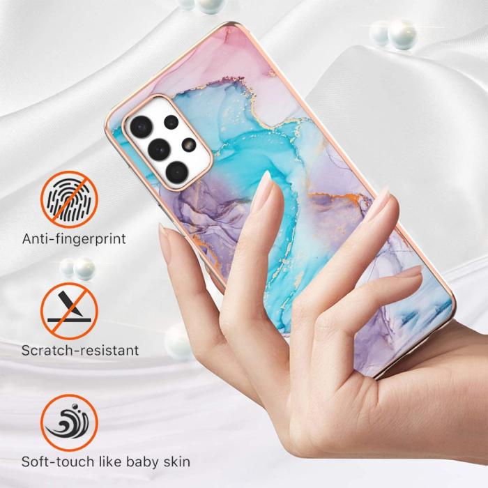 Bild 3, Samsung Galaxy A23 5G Skal Marmor Galaxy Blue