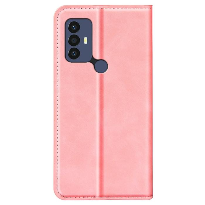 Bild 3, TCL 305 (2022) Fodral Flip Läder Roséguld