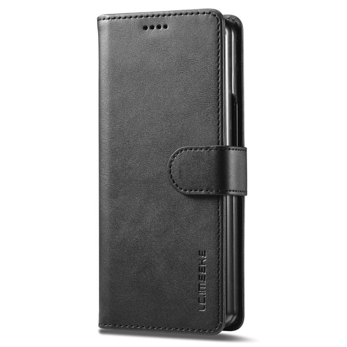 Bild 6, LC.IMEEKE Galaxy Z Fold 5 Fodral Läder Svart