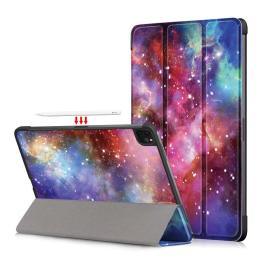 iPad Air 2020/2022/2024 / Pro 11 Tri-Fold Fodral Apple Pen Laddning Cosmic Space