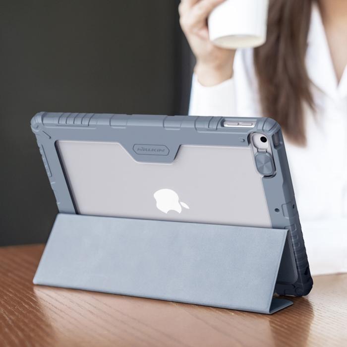 Bild 3, NILLKIN iPad 10.2 2019/2020/2021 Fodral CamShield Shockproof TriFold Svart