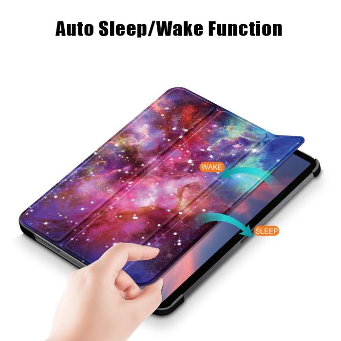 Bild 3, iPad Air 2025-2020 / Pro 11 Tri-Fold Fodral Pennhållare