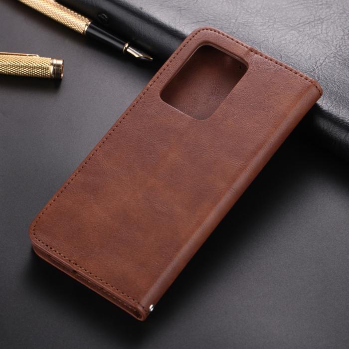 Bild 4, Samsung Galaxy S20 Plus - AZNS Plånboksfodral - Mörk Brun