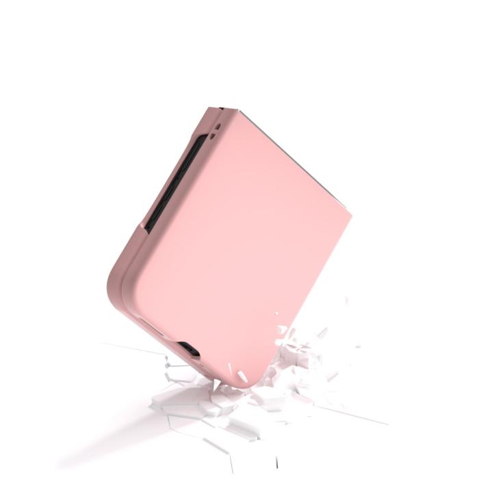Bild 3, Motorola Razr 50 Ultra 5G 5G Mobilskal Skin Touch Rosa