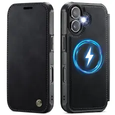 CASEME iPhone 17 Skal RFID Pl&aring;nbok Svart