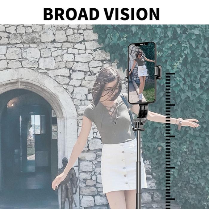 Bild 4, Selfie Stick Tripod 106 cm Trådlös Bluetooth Svart