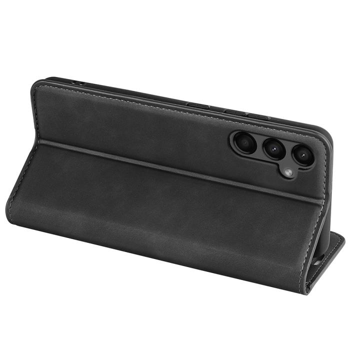 Bild 4, Samsung Galaxy A15 5G Fodral Flip Skin Touch Svart