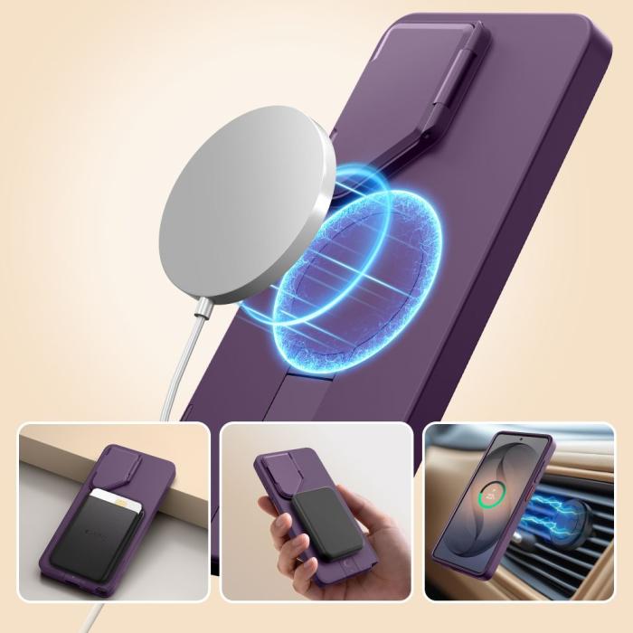 Bild 3, Tech-Protect Galaxy S26 Ultra Skal MagSafe Kevlar Aura Violet