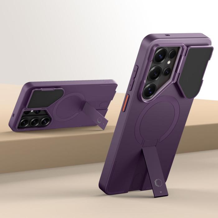 Bild 4, Tech-Protect Galaxy S26 Ultra Skal MagSafe Kevlar Aura Violet