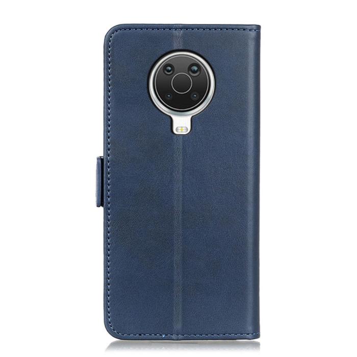 Bild 3, Nokia G10 / G20 Fodral Magnetisk Stängning Blå