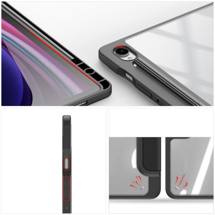 Bild 3, DUX DUCIS Galaxy Tab S9 FE Fodral TOBY Hybrid Svart