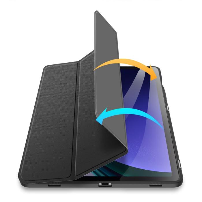 Bild 5, DUX DUCIS Galaxy Tab S9 FE Fodral TOBY Hybrid Svart