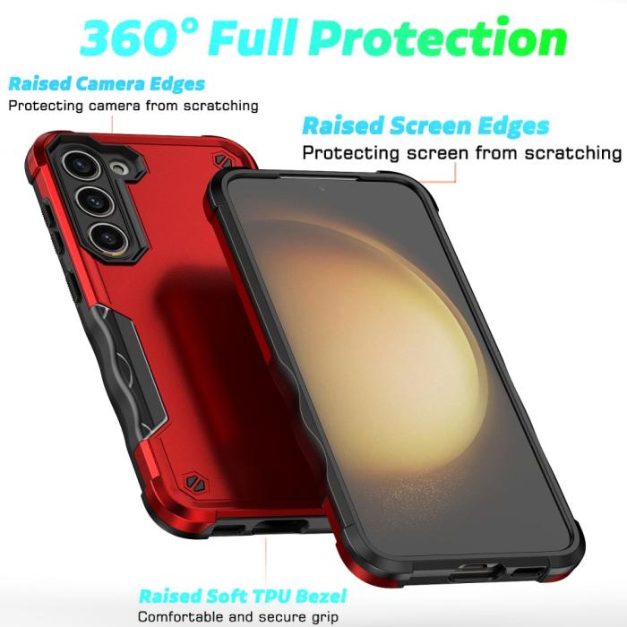 Bild 5, Samsung Galaxy S24 Skal Rugged Shockproof Hybrid Blå