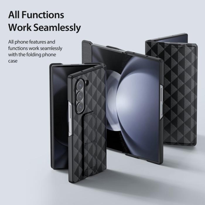 Bild 6, DUX DUCIS Galaxy Z Fold 6 Skal Fitt Series Korthållare Svart