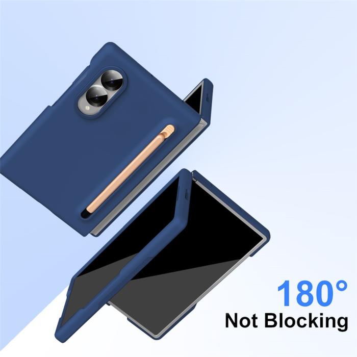 Bild 3, Samsung Galaxy Z Fold 8 Skal Inkl. Skärmskydd & Penna Safirblå