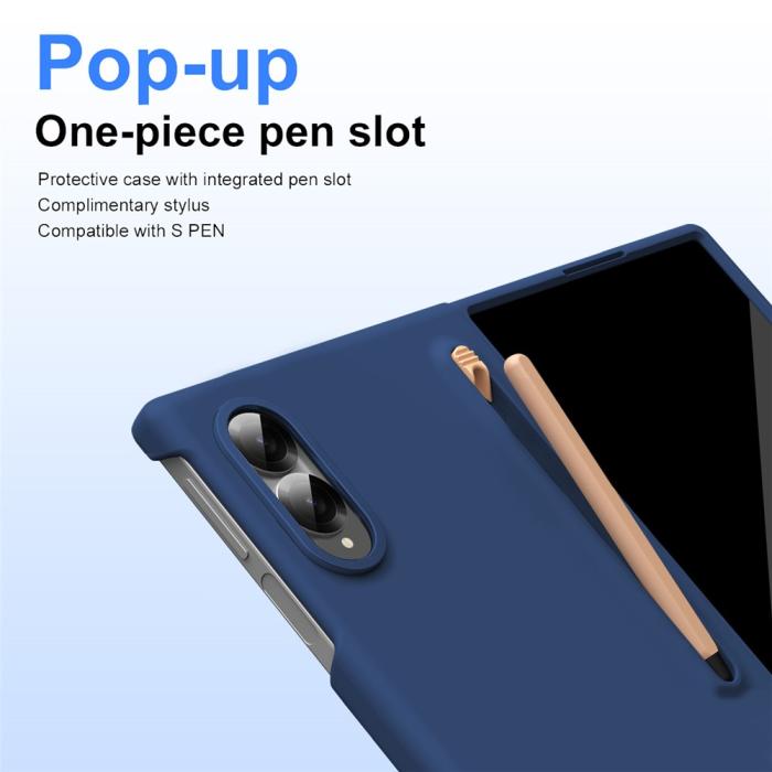 Bild 4, Samsung Galaxy Z Fold 8 Skal Inkl. Skärmskydd & Penna Safirblå