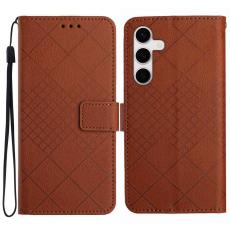 Samsung Galaxy S25 FE Fodral L&auml;der Brun