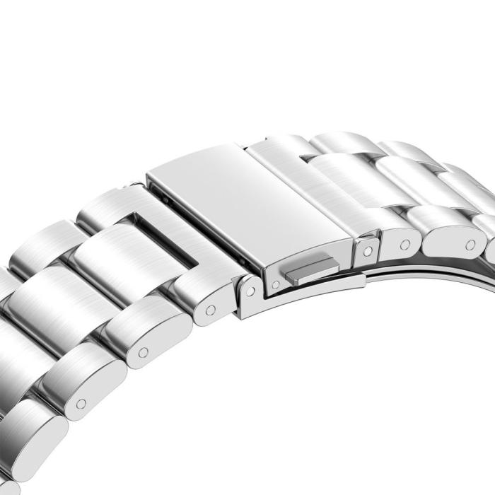 Bild 3, Tech-Protect Galaxy Watch 4/5/5 Pro/6/7/FE Armband Stainless Silver
