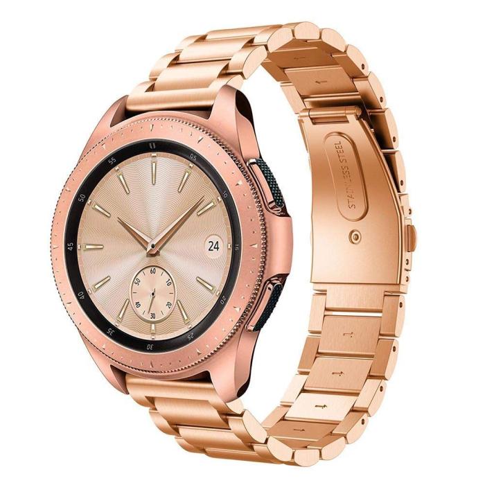 Bild 1, Tech-Protect Galaxy Watch 42 mm Armband Stainless Blush Gold