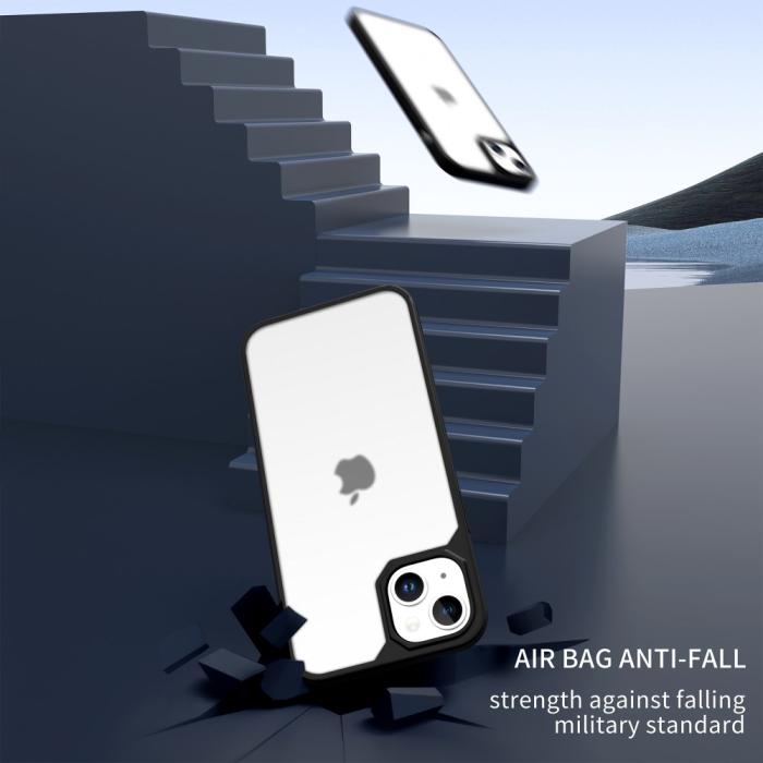 Bild 5, LEEU DESIGN iPhone 15 Plus Skal Hybrid Matt Svart