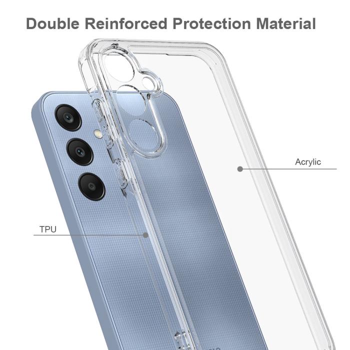 Bild 6, Samsung Galaxy A35 5G Skal Akryl/TPU Transparent