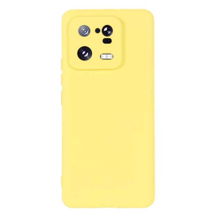 Bild 2, Xiaomi 13 Pro 5G Skal Liquid Silikon Gul