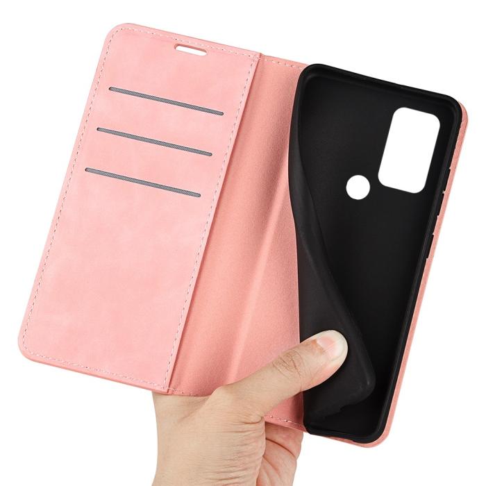 Bild 6, TCL 305 (2022) Fodral Flip Läder Roséguld