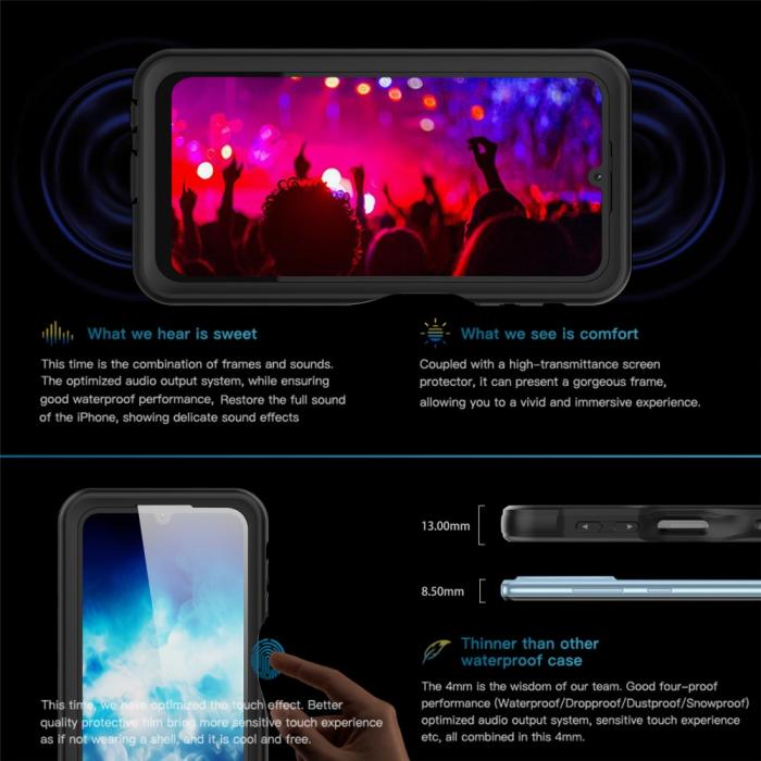 Bild 2, REDPEPPER Samsung Galaxy A25 5G / A24 4G Skal 360 Vattentätt IP68