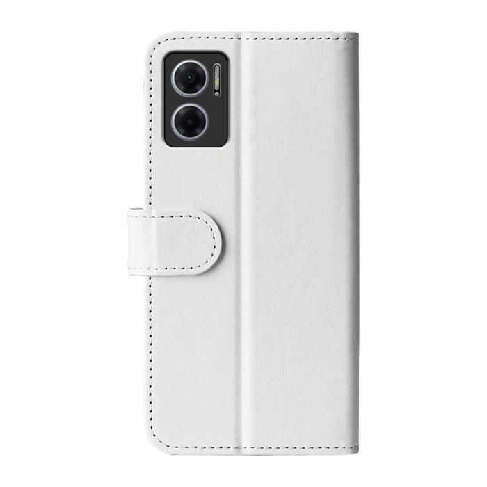 Bild 6, Xiaomi Redmi 10 5G Fodral Crazy Horse Läder Vit