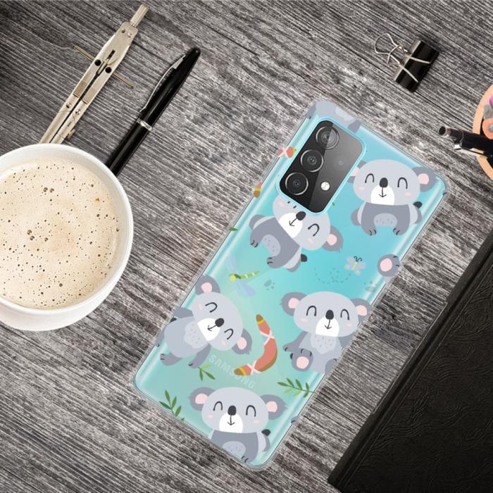 Bild 4, Samsung Galaxy A52 / A52s - Skal Med Tryck - Koala